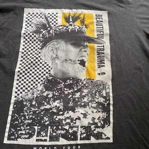 Pink Beautiful Trauma World Tour 2019 T-Shirt Black size XL pre-owned